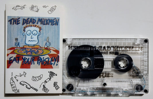 Dead Milkmen - "Eat Your Paisley" - CASSETTE TAPE NM/VG+