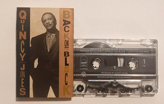 Quincy Jones - CASSETTE TAPE (SR; DOLBY HX PRO B NR) VG+/VG+