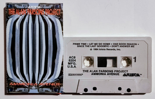 Alan Parsons Project - "Ammonia Avenue" - CASSETTE TAPE NM/VG+