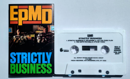 EPMD - "Strictly Business" - CASSETTE TAPE NM/VG+