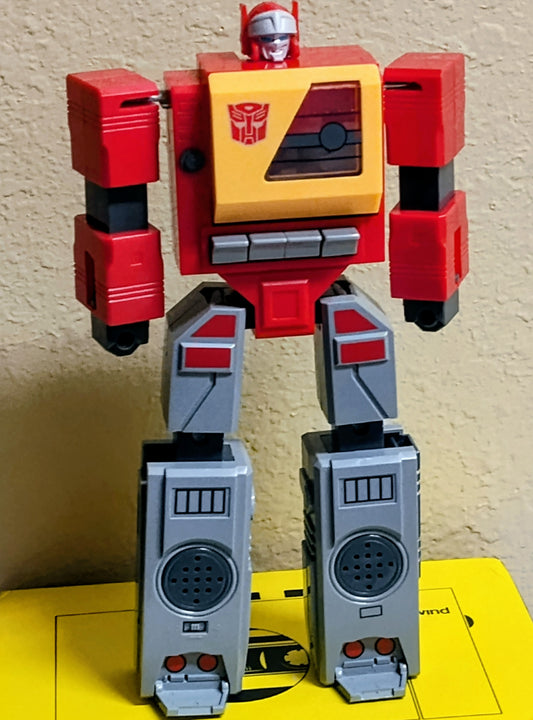 Blaster Autobot Transformers Boombox (40th Anniversary Reissue; No Box; Blaster Only)