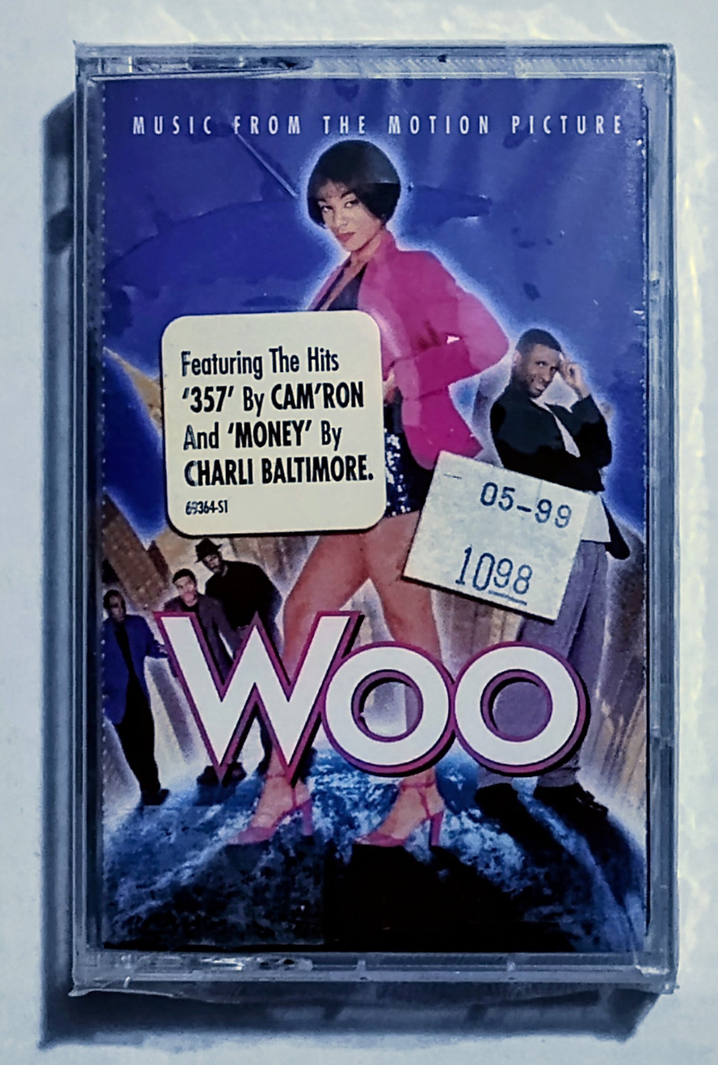 Various Artists - “Woo Soundtrack” - CASSETTE TAPE NM/M (Sealed with small holes in cellophane)