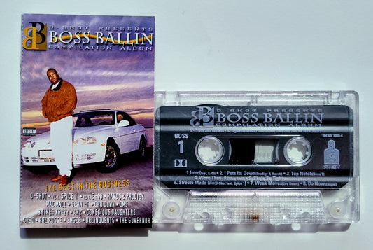Various Artists - "Boss Ballin' Compilation" - CASSETTE TAPE (DIGalog; DOLBY) NM/VG+