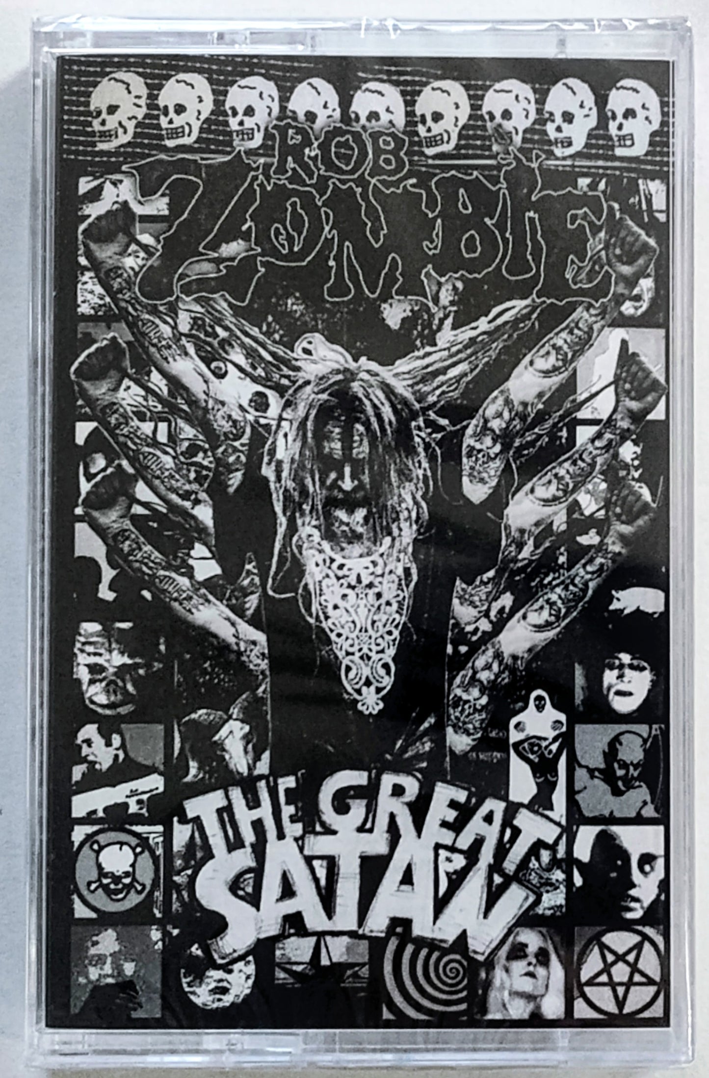 Rob Zombie - “The Great Satan” - CASSETTE TAPE M/M (Sealed) *🔥*