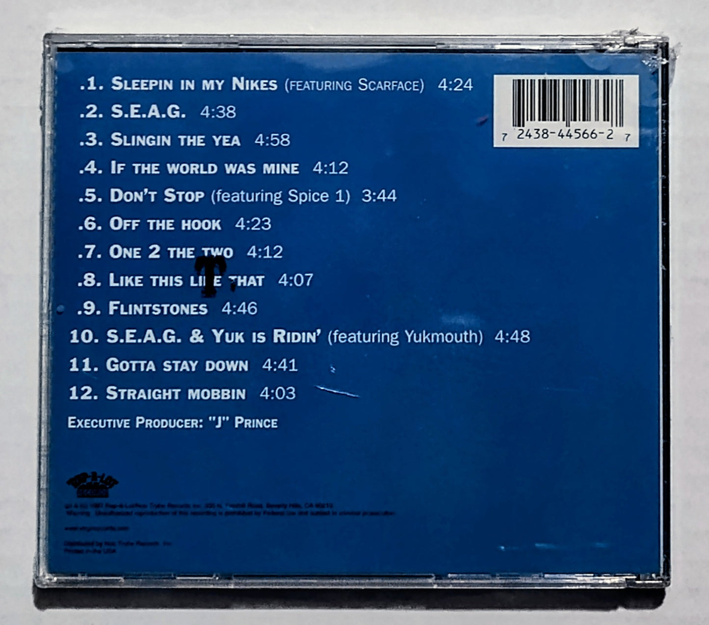 Seagram - “Souls On Ice” - COMPACT DISC NM/M (Sealed; tiny tears in cellophane; tiny crack on back of case)