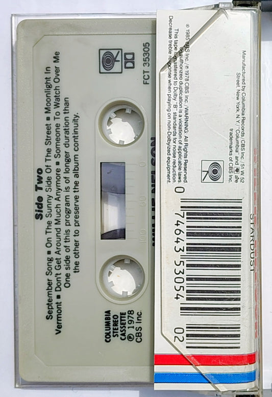 Willie Nelson - “Stardust” - CASSETTE TAPE VG+/VG+