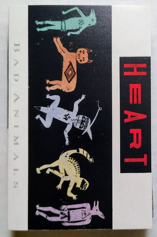 Heart - “Bad Animals” - CASSETTE TAPE VG+/VG