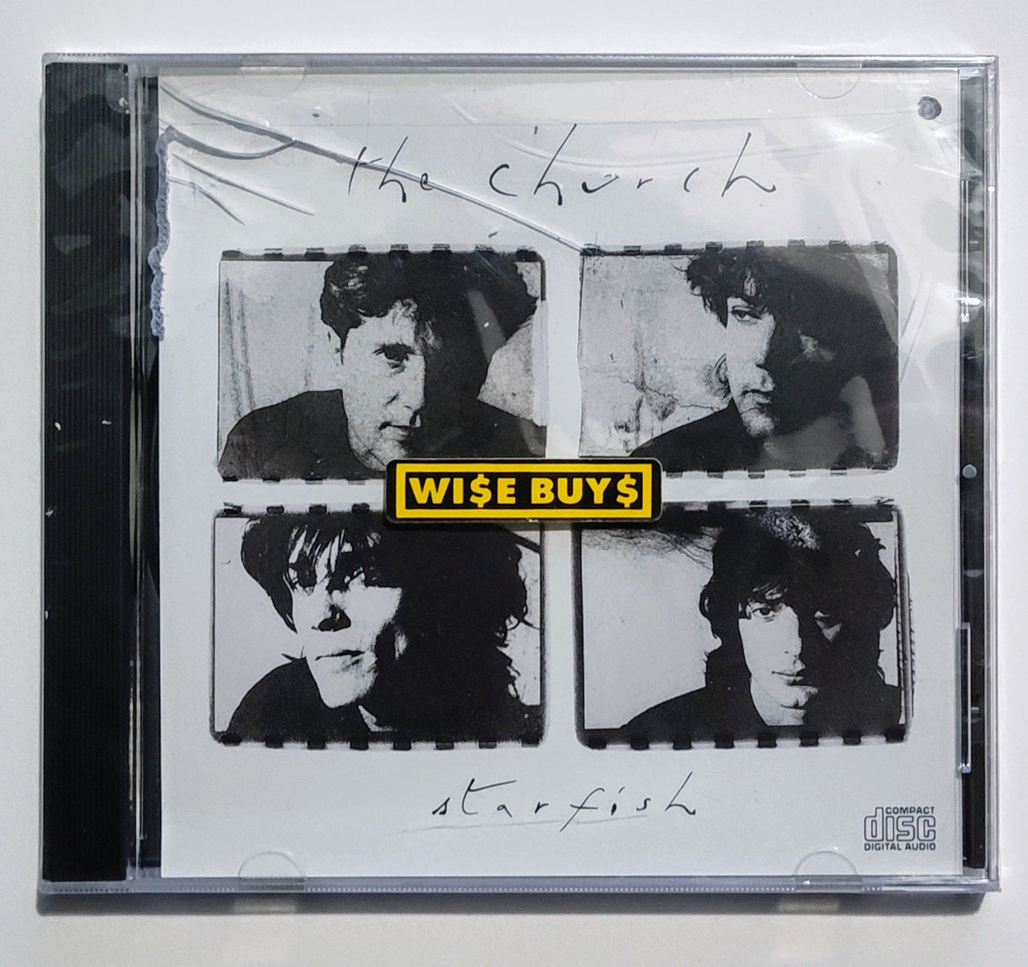 Church, The - "Starfish" - COMPACT DISC VG+/M (Sealed; hole drilled thru cover/booklet/rear; crack in front case)