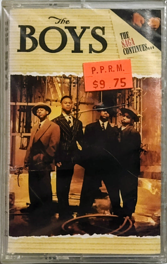 Boys, The - “The Saga Continues…” - CASSETTE TAPE M/M (Sealed)