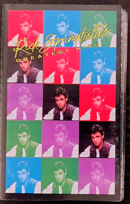 Rick Springfield - “Rick Springfield's Greatest Hits” - CASSETTE TAPE VG+/VG+
