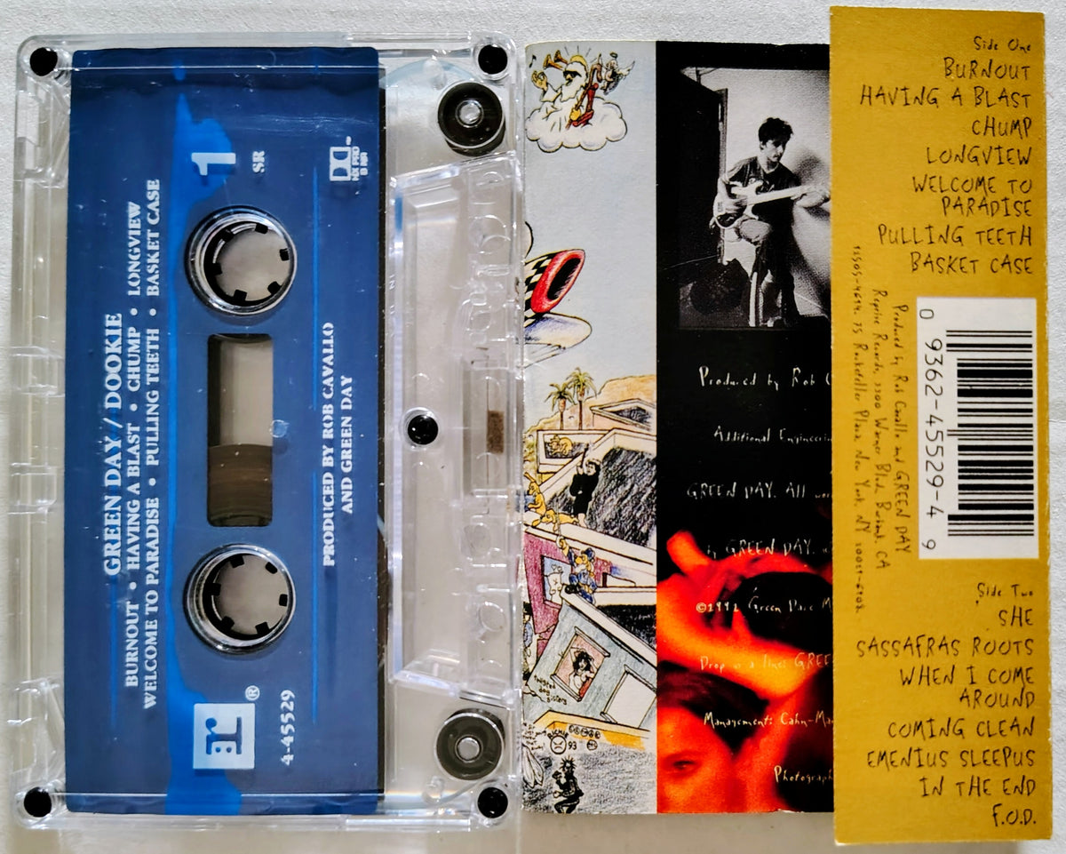 Green Day - "Dookie" - CASSETTE TAPE VG/VG (Plays Flawless)