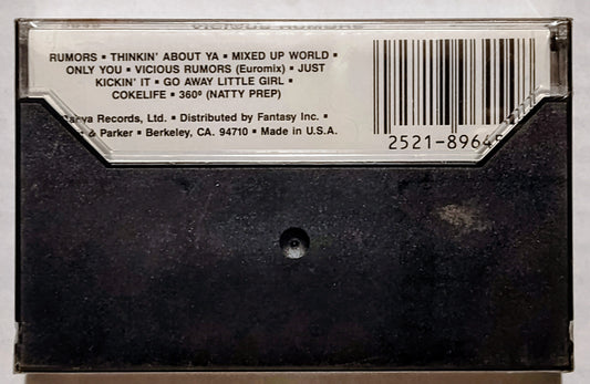 Timex Social Club - “Rumors” - CASSETTE TAPE (Chrome)NM/M (Sealed; slightly torn cellophane; price tag residue) *⭐*