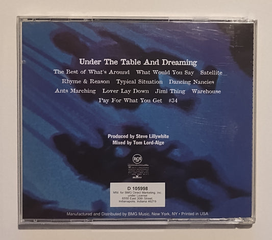Dave Matthews Band - "Under The Table And Dreaming" - COMPACT DISC VG+/G+
