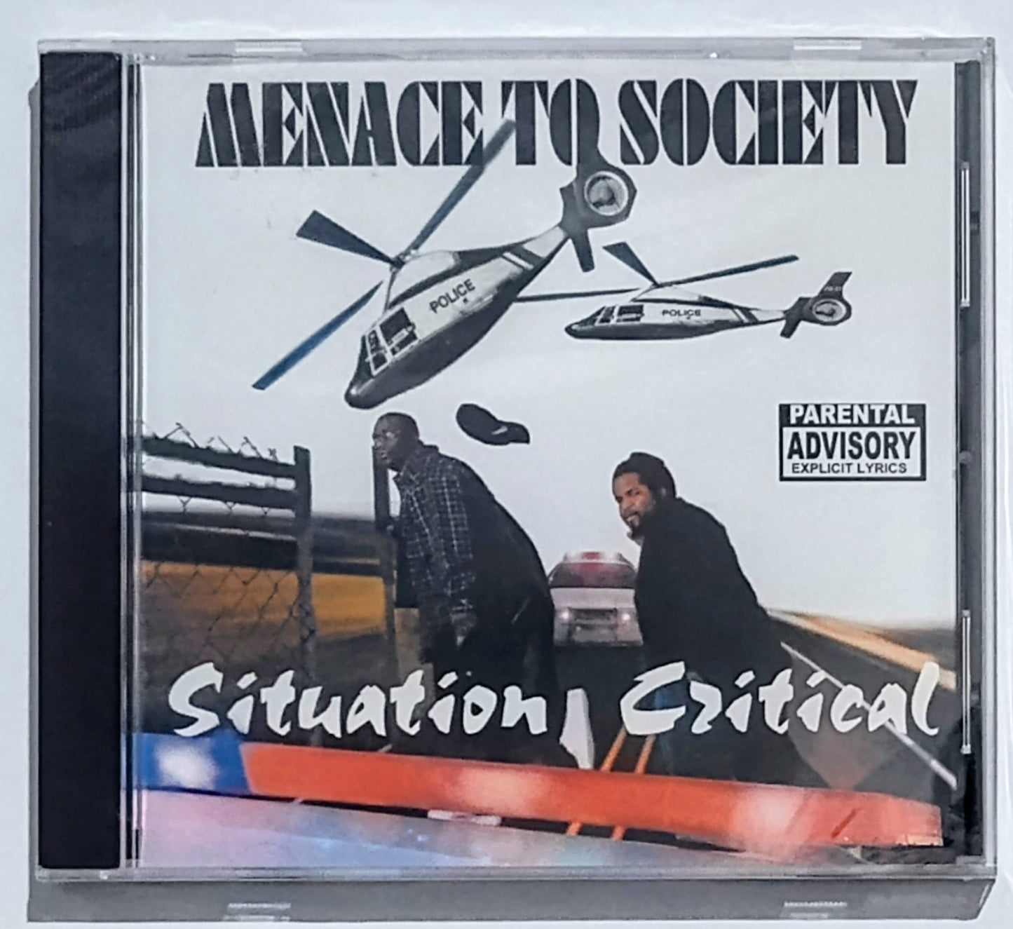 Menace To Society - “Situation Critical” - COMPACT DISC (EP) M/M (Sealed) [Inkster, MI]