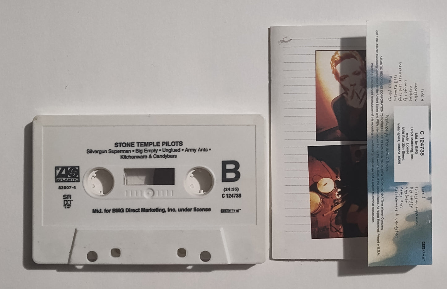 Stone Temple Pilots - "Purple" - CASSETTE TAPE (BMG; SR; DIGalog; DOLBY HX PRO B NR) VG+/VG+