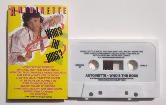 Antoinette - "Who's The Boss?" - CASSETTE TAPE (SR) VG+/VG+
