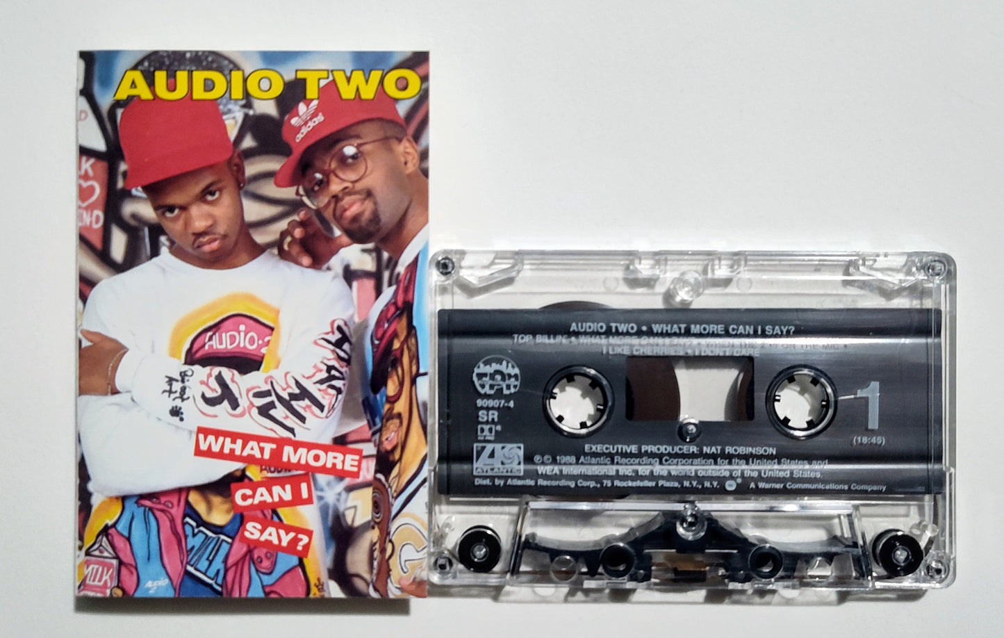 Audio Two - "What More Can I Say?" - CASSETTE TAPE(SR; DOLBY HX PRO) VG+/VG+