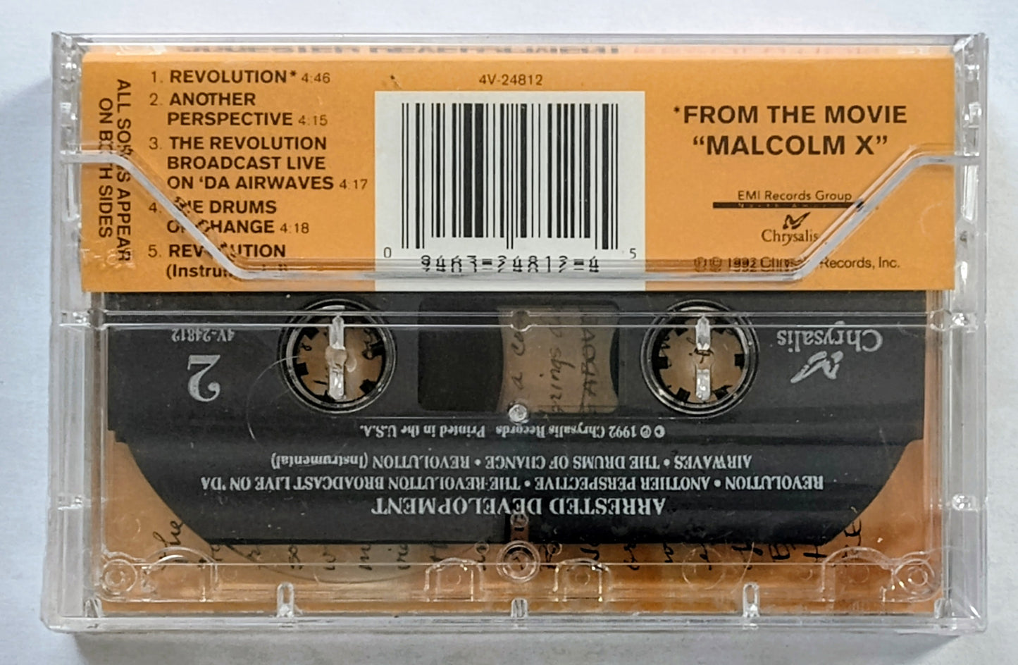 Arrested Development - “Revolution” - CASSETTE TAPE (Single) M/M (Sealed with hype sticker) [Atlanta, GA]