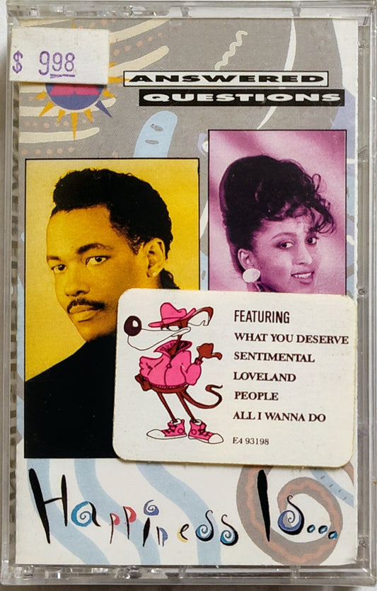 Answered Questions - “Happiness Is…” - CASSETTE TAPE M/M (Sealed with hype sticker)
