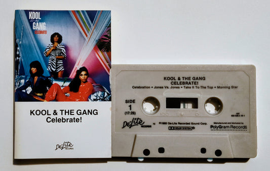 Kool & The Gang - "Celebrate" - CASSETTE TAPE VG+/VG+