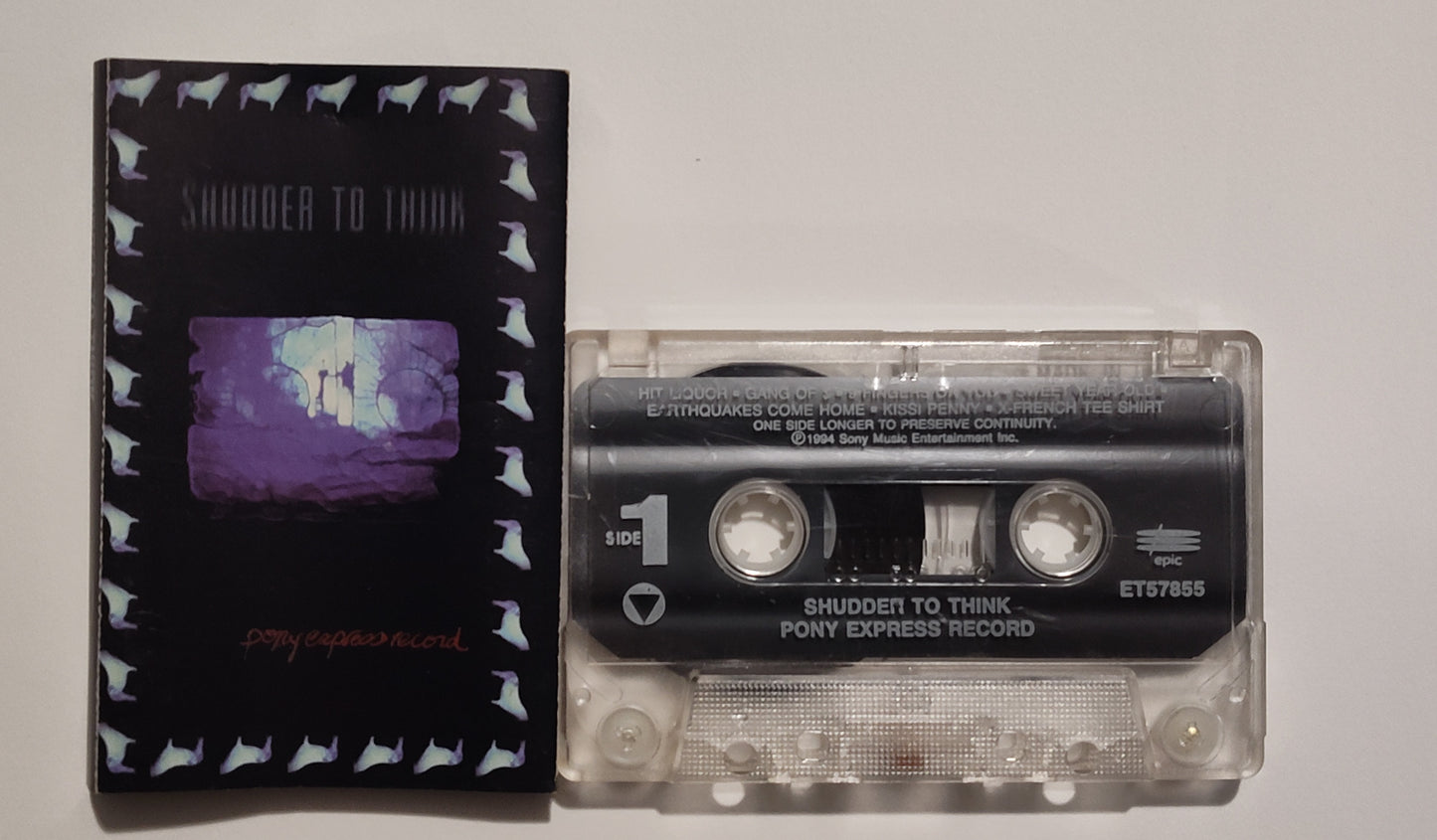 Shudder To Think - "Pony Express Record" - CASSETTE TAPE VG/VG+