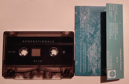 Generationals - "Alix" - INDIE CASSETTE TAPE NM/NM