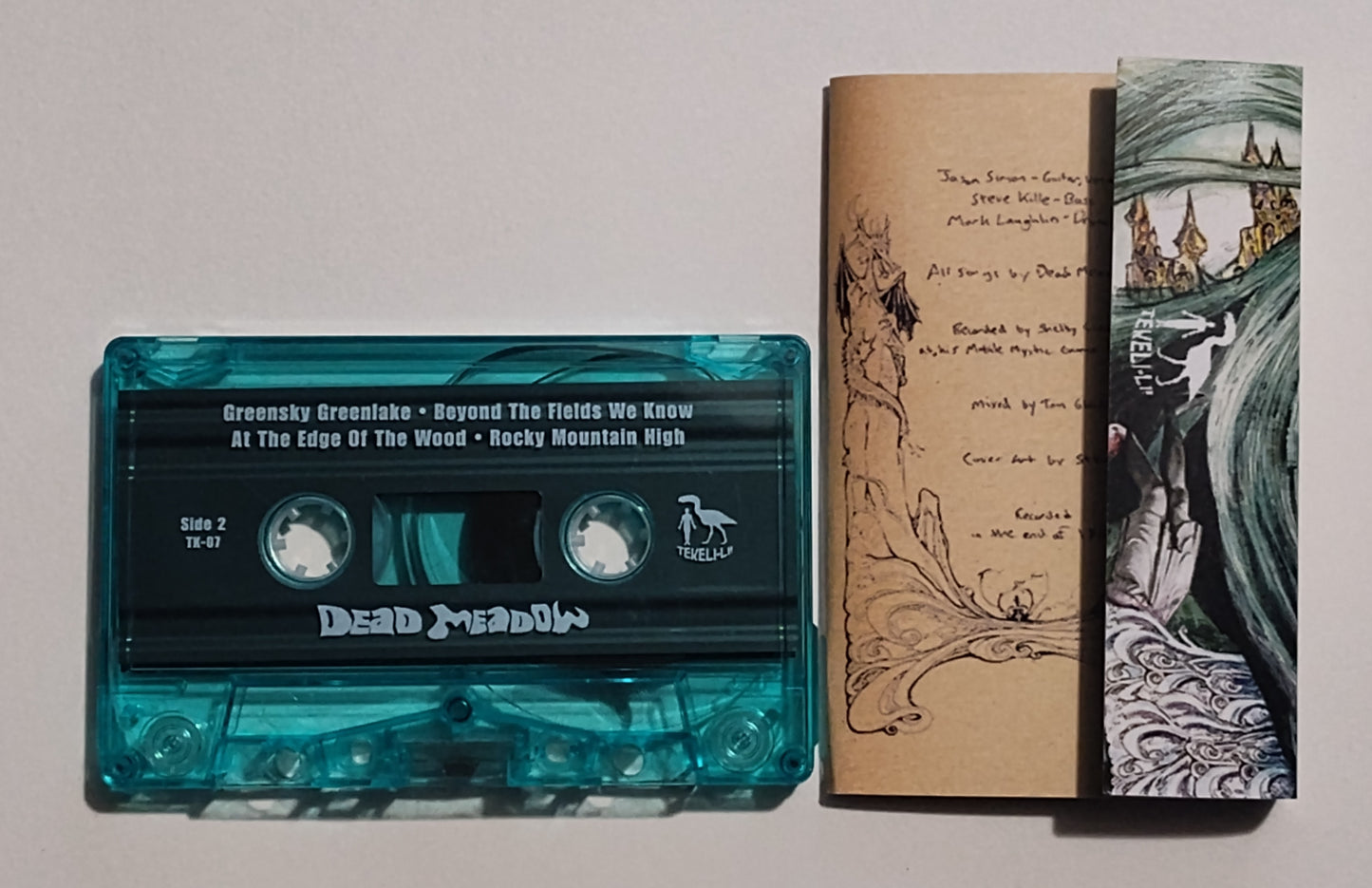 Dead Meadow - "Dead Meadow" - INDIE CASSETTE TAPE (Translucent green shell) M/M (New; not sealed)