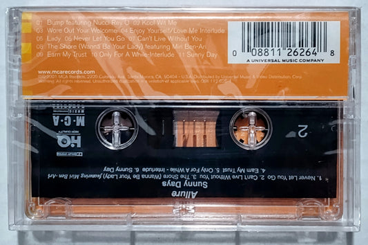 Allure - “Sunny Days” - CASSETTE TAPE NM/M (Sealed; crack in cover of case)