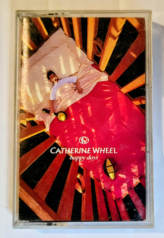 Catherine Wheel - "Happy Days" - CASSETTE TAPE VG/G+ *🚨*