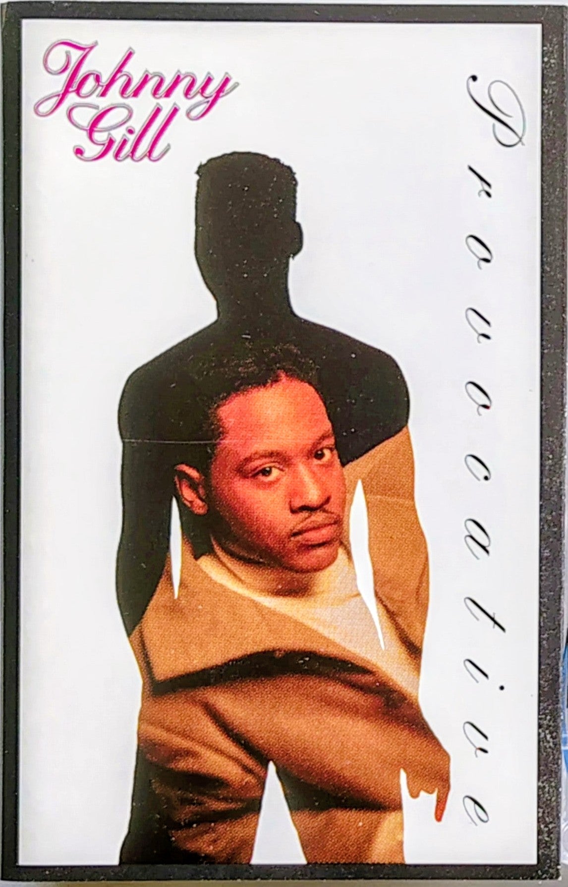 Johnny Gill - “Provocative” - CASSETTE TAPE VG+/VG+