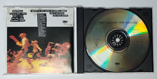 Rage Against The Machine - "Rage Against The Machine" - COMPACT DISC (with Hype Sticker) VG+/VG+