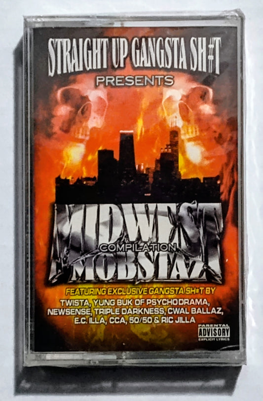 Midwest Mobstaz - “Volume 1” - CASSETTE TAPE M/M (Sealed)