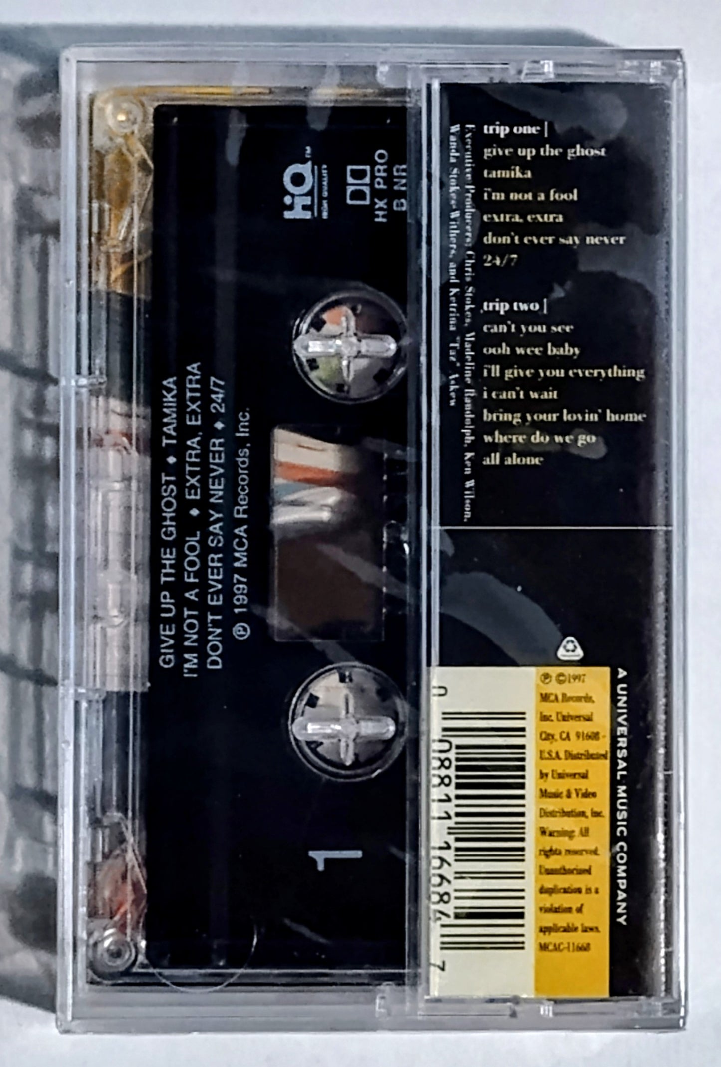 Immature - "The Journey" - CASSETTE TAPE (DOLBY HX PRO B NR) M/M (Sealed w/ hype sticker)