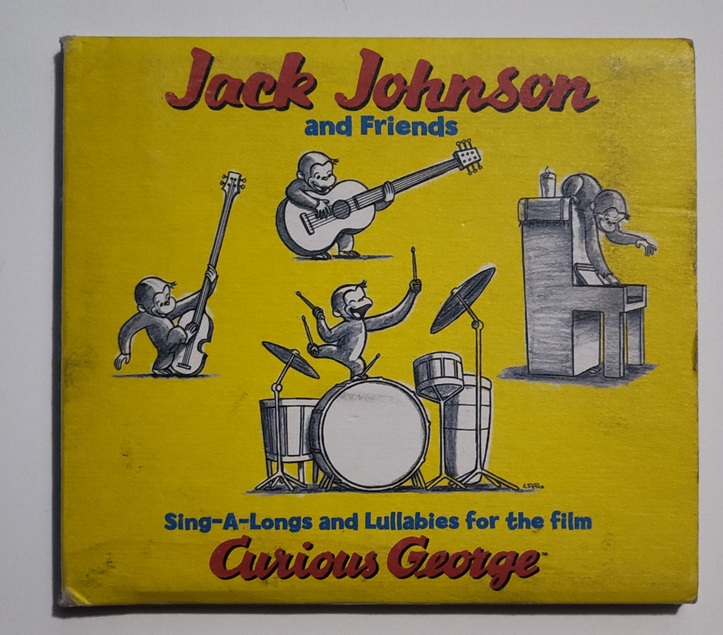 Jack Johnson And Friends - "Curious George" - COMPACT DISC G+/G+