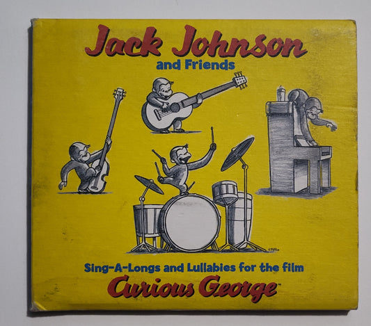 Jack Johnson And Friends - "Curious George" - COMPACT DISC G+/G+