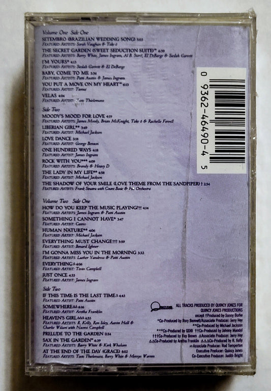 Quincy Jones - “From Q With Love” - CASSETTE TAPE (2x) M/M (Sealed with hype sticker)