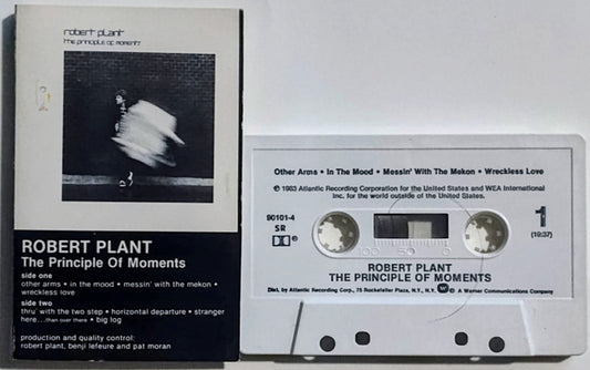 Robert Plant - "The Principle Of Moments" - CASSETTE TAPE (SR; DOLBY) VG+/VG+
