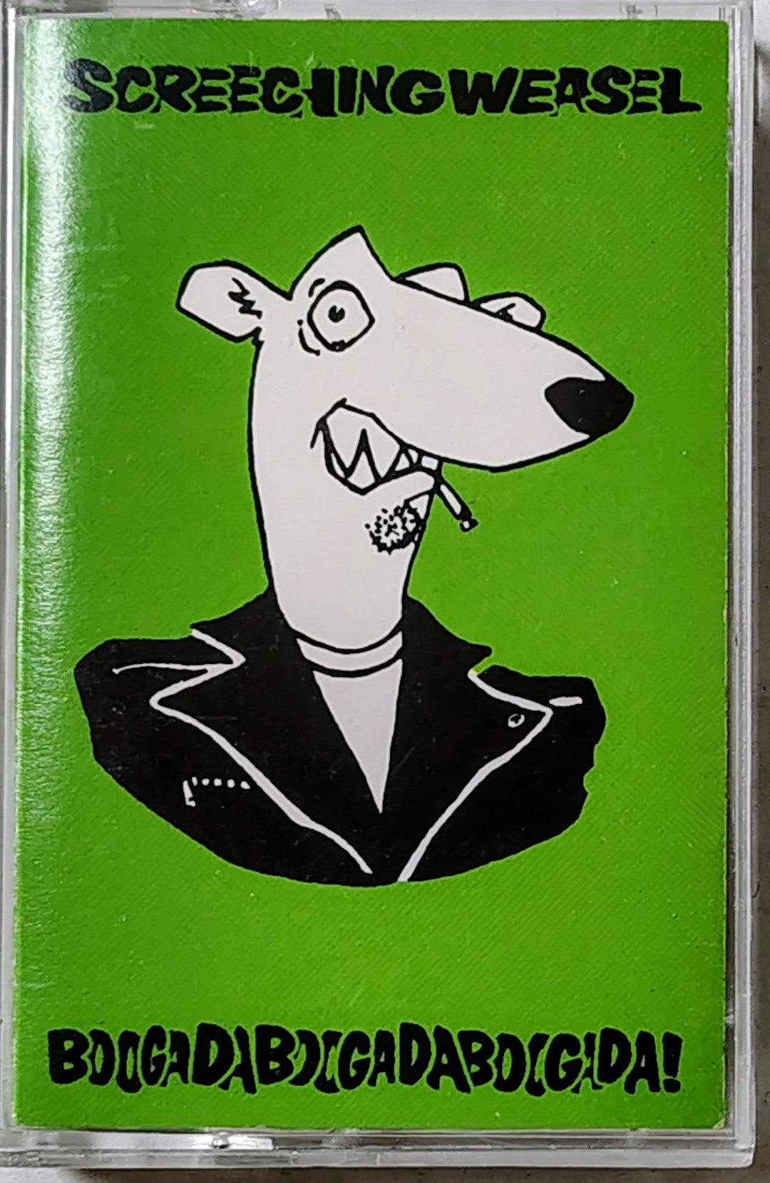 Screeching Weasel - "Boogadaboogadaboogada" - CASSETTE TAPE VG+/VG+ [Consignment]