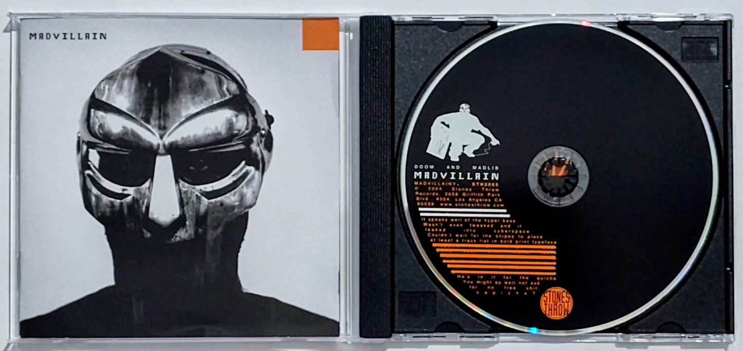 Madvillain (MF DOOM + Madlib) - "Madvillainy" - INDIE COMPACT DISC VG+/NM