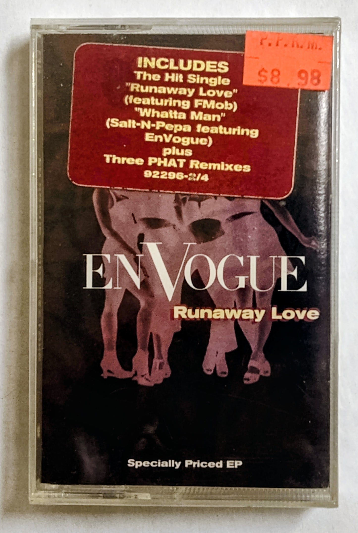 En Vogue - “Runaway Love” - CASSETTE TAPE (EP) M/M (Sealed; scratchy cellophane)