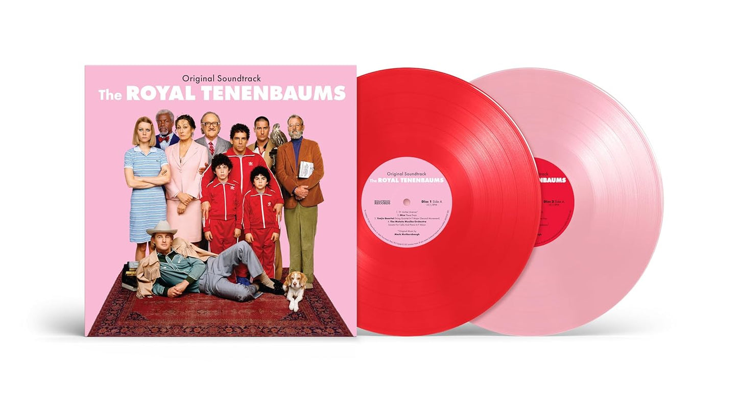 Various Artists - "The Royal Tenenbaums Soundtrack" - VINYL RECORD (Pink & Red Color Vinyl) M/M (Sealed; Stock photo)