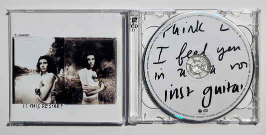 P.J. Harvey - "Is This Desire?" - COMPACT DISC (2x) VG+/VG+