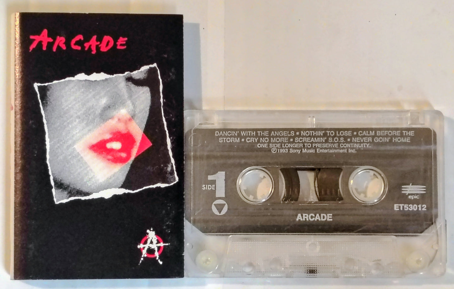 Arcade - “Arcade” - CASSETTE TAPE VG/VG