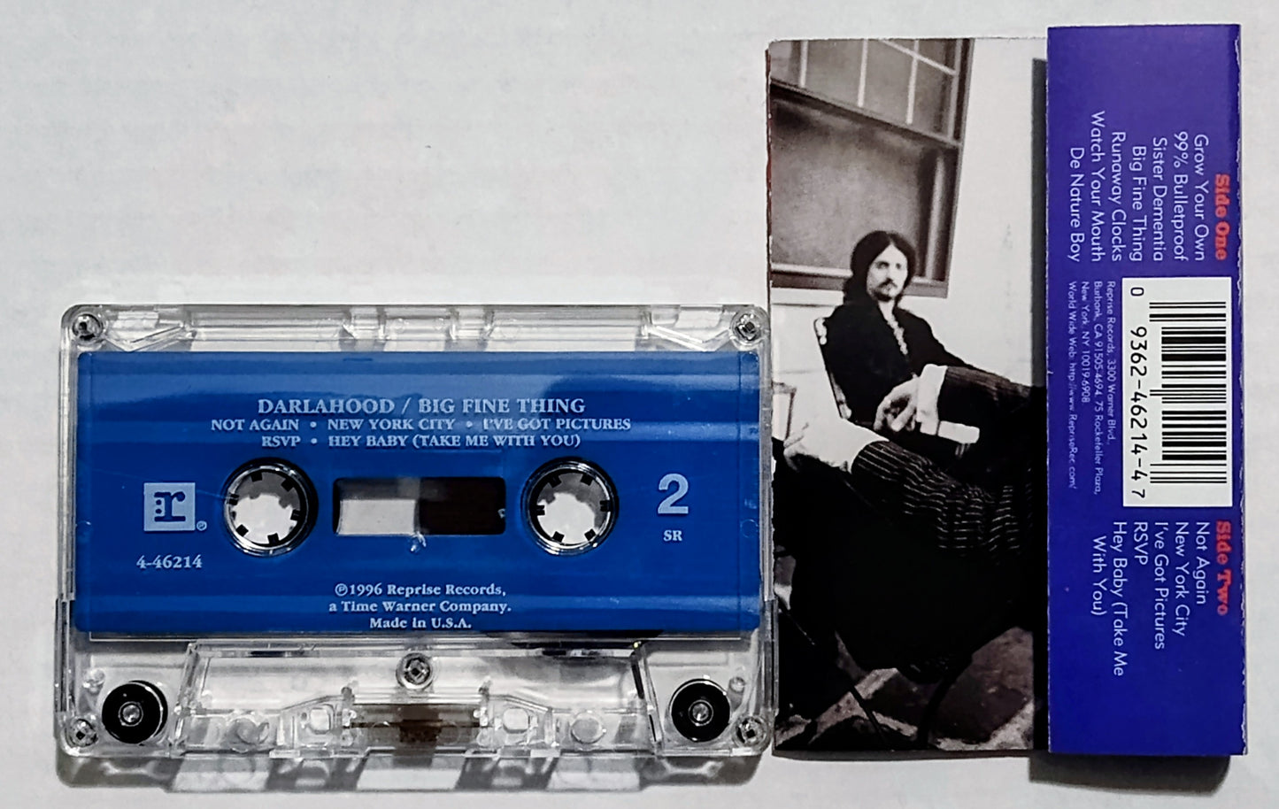 Darlahood - “Big Fine Thing” - CASSETTE TAPE VG+/VG+