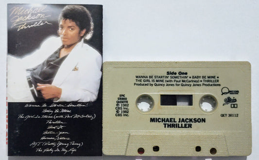 Michael Jackson - "Thriller" - CASSETTE TAPE VG/VG
