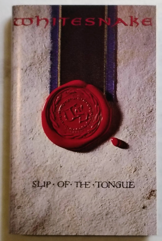 Whitesnake - "Slip Of The Tongue" - CASSETTE TAPE VG+/VG+