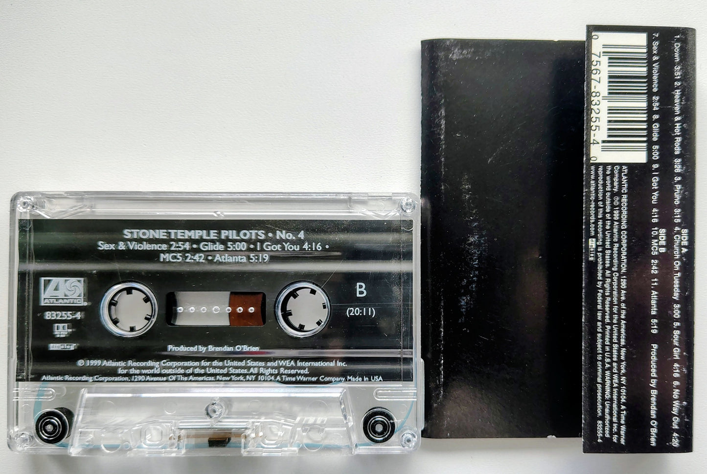 Stone Temple Pilots - “#4” - CASSETTE TAPE G+/VG* (Cover wear;* see notes) *🚨*