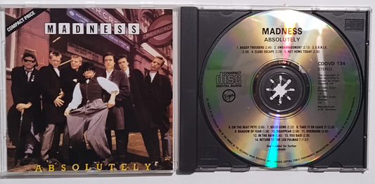 Madness - "Absolutely" - COMPACT DISC VG+/VG+