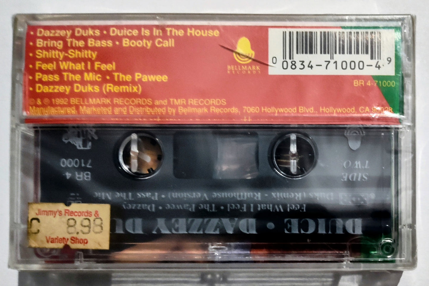 Duice - “Dazzey Duks” - CASSETTE TAPE NM/M (Sealed; small crack on back of case) [Miami, FL]