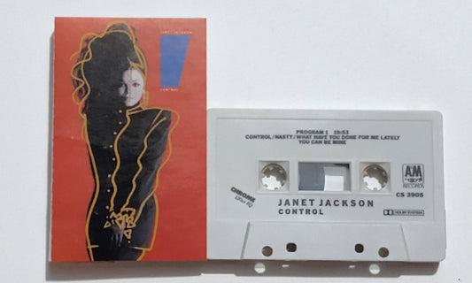 Janet Jackson - "Control" - CASSETTE TAPE (Chrome; DOLBY) VG+/VG+